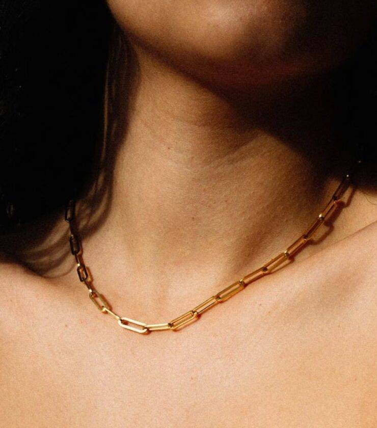 Paperclip Heavy Necklace